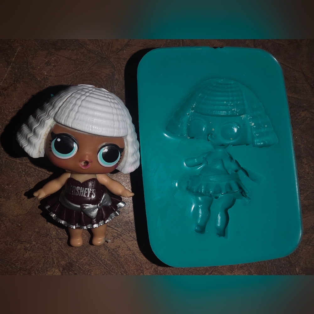 LOL Doll Missy Almond Baking Mold Candy, Cake, Chocolate, Fondant FOOD SAFE